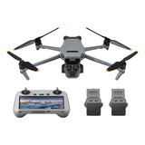 Drone Dji Drone Dji Mavic 3 Pro Fly More Combo dji Rc basic Fly More Combo Com Câmera Dupla 5 1 K Cinza Escuro 3 Baterias