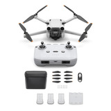 Drone Dji Mini 3 Pro Dji Rc n1 Sem Tela Fly More Dji040 Cor Cinza