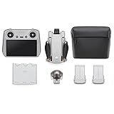 Drone DJI Mini 3 Pro Fly More Combo Plus DJI RC 3 Baterias 4K 47min 18km Sensor Colisão QuickShots DJI017 Cor Cinza