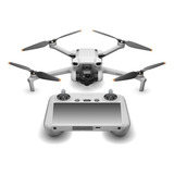 Drone Dji Mini 3 Rc Com Tela Fly More Combo Dji033 Cinza