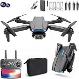 Drone E99 Pro 4K HD Câmera Dupla WiFi FPV Dobrável Com Controle Remoto Bolsa De Transporte Preto 4K Câmera 1 Bateria 