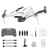 Drone Fimi X8 Mini 4K Gimbal 3 Eixos Controle Remoto 8km 31min De Voo Resistência Vento Nível 5 Preto E Branco