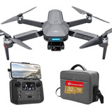 Drone Kf101 Max s Câmera 4k Gps Gimbal 3 Eixos Sensor 5km Cor Cinza