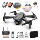 Drone Mini Profissional E99 Pro Com 1 Câmera Hd E 1 Bateria Cor Black 1 Camera Hd 1 Battery