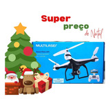 Drone Multilaser Fenix Es204 Branco E Preto 2 Baterias   Gps