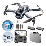 Drone S1s Mini Câmera Hd Duplas Com Câmera 4k Com 2 Baterias