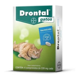 Drontal Gatos 4 Kg Vermífugo 4