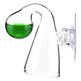 Drop Checker Co2 Extra Clear Teste Aquario Vidro Com Ventosa