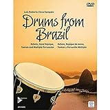 Drums From Brazil Rebolo Hand Repique Tantan And Multiple Percussion Book DVD