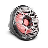DS18 Subwoofer CF10SUB Preto 25 4 Cm Hydro Marine ATV UTV à Prova De Clima Com Luzes RGB Integradas 600W Max 300W RMS