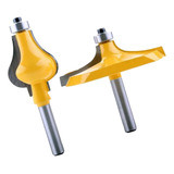 Dsd 2pcs Carbide Handrail Router Bit Durable 8mm Shank