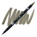 Dual Brush Pen Tombow Warm Gray 5 N57