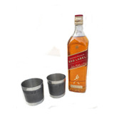Duas Copos Taça Para Whisky Estanho Nobreza John Somers