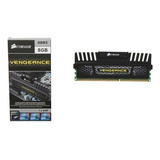 Duas Memórias 2x8gb 1600mhz Ddr3 Vengeance Corsair