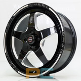 Duas Roda Weld Rts Aro17x7 4x100 par C65 17