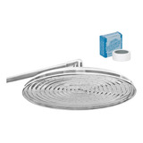 Ducha Cascata Chuveiro Piscina Chuveirão Alumínio 10 Pol