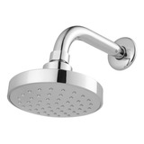 Ducha Chuveiro Slim Flex Redondo Inox Aquecedor Gás Solar