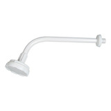 Ducha Fria Chuveiro Para Quintal Pvc Branco Astra Ccv1 Acabamento Polido