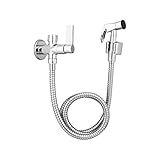 Ducha Higienica Bidê Luxo Com Derivação Cromada Duas Saidas