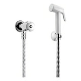 Ducha Higiênica C Flex 1 2m Lorenfresh 1984 C28 Lorenzetti Acabamento Cromado Cor Branco