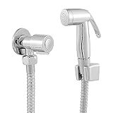 Ducha Higiênica Cromada Chuveirinho Intimo Bidê Abs Luxo Acionamento 1 4 De Volta