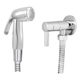 Ducha Higiênica Cromada Chuveiro Íntimo Bide Banheiro Lavabo
