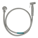 Ducha Higienica Inox Escovado Banheiro Registro 1 4 Volta