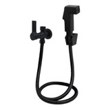 Ducha Higiênica Intima Completa 2 Saídas Preto Fosco Black