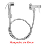 Ducha Higiênica Luxo Metal Cromado Acionamento 1 4 De Volta