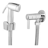 Ducha Higiênica Luxo Metal Cromado Acionamento 1 4 De Volta