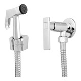 Ducha Higiênica Luxo Metal Cromado Acionamento 1 4 Volta C73 Alpha Hidrometais
