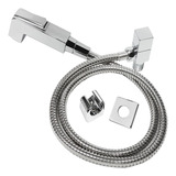 Ducha Higiênica Square Luxo Quadrada Cromada 1 4 De Volta