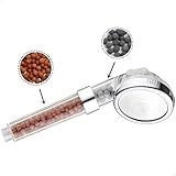 Ducha Ionizada Chuveiro Ducha Para Lavatório Pedras Minerais Salão De Beleza Alta Pressão Filtragem Iônica Cromoterapia Purificadora Portatil Grande