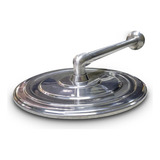 Ducha Slim Cascata Chuveiro Piscina Alumínio 10 Pol