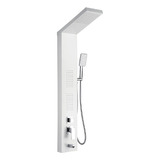 Ducha Vertical Premium Com Hidromassagem E Cascata Branca