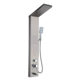 Ducha Vertical Premium Com Hidromassagem E Cascata Inox
