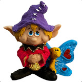 Duende Dummy Amuleto Gnomo Decorativo Em Resina Esotérico Nf
