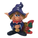 Duende Dumy Amuleto Da Sorte Gnomo Decorativo Em Resina