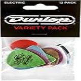 Dunlop Palhetas Para Instrumentos Elétricos Electric Pacote Com 12 Multicores