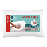 Duoflex Látex Natural Travesseiro 65x45cm Branco