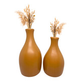 Dupla De Vaso Decorativo Em Ceramica Para Arranjos Casa Sala
