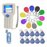 Duplicador Rfid Colorido 10 Tag 125khz 10 Tag 13 56mhz