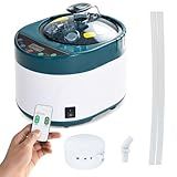 Duthss Vaporizador Portátil Para Sauna Gerador De Vapor De Sauna 4L Com Controle Remoto Panela De Vapor Para Sauna Doméstica De Aço Inoxidável Com Temporizador E Exibição De Temperatura Para