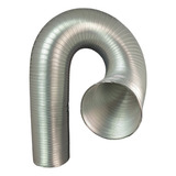 Duto Aluminio 200mm Semi rígido Tubo C 3 Metros 8 Polegadas