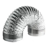 Duto Aluminizado Flexível 200mm 8 Pol Exaustor Coifa 10 Mts