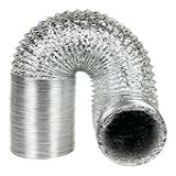 Duto De Ar Flexivel Aluminizado 200mm 2 5mts Para Exaustor Coifa Ar Condicionado Ventilação HVAC