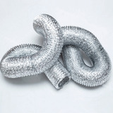 Duto Flexível Aluminizado 125mm 3 Metros P Exaustor E Coifa