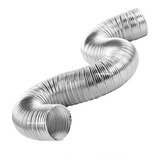 Duto Semiflexivel Alumínio 82mm Coifa Aquecedor Gás 3 Mts 