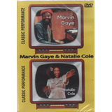 Dvd - Marvin Gaye & Natalie Cole - Classic Performance Lacr