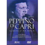 Dvd - Peppino Di Capri - Acústico Na Suiça - Lacrado